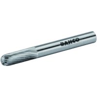Roterande Fil 6 mm Mjukt Stål Cylindrisk Rundad Topp BAHCO