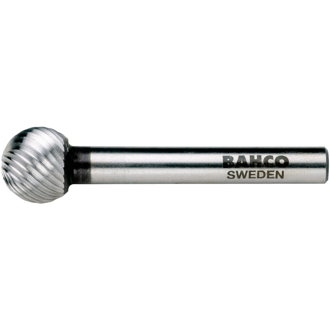 Roterande Fil 6 mm Mjukt Stål Kulform BAHCO Längd: 50 mm / Antal tänder: 16 / Tandning: M