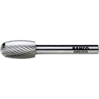 Roterande Fil 6 mm Mjukt Stål Oval Form BAHCO