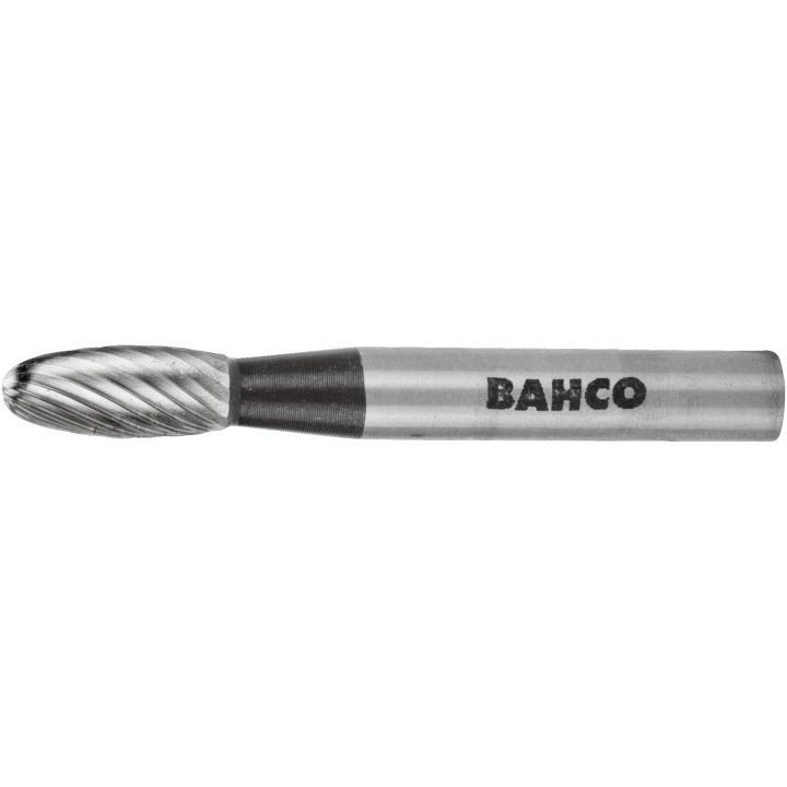 Roterande Fil 6 mm Mjukt Stål Oval Topp BAHCO Huvud dimater: 6 mm / Huvudlängd: 14 mm / Tandning: M – bild 3
