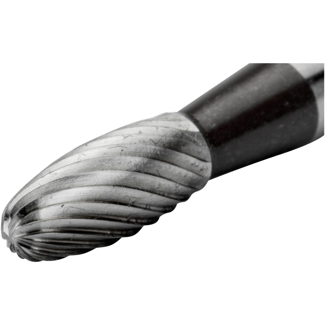 Roterande Fil 6 mm Mjukt Stål Oval Topp BAHCO Huvud dimater: 6 mm / Huvudlängd: 14 mm / Tandning: M – bild 2