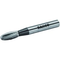 Roterande Fil 6 mm Mjukt Stål Oval Topp BAHCO
