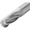 Roterande Fil 8 mm Aluminium Cylindrisk Rundad Topp BAHCO Längd: 76 mm / Antal tänder: 6 / Tandning: AL – miniatyr 2