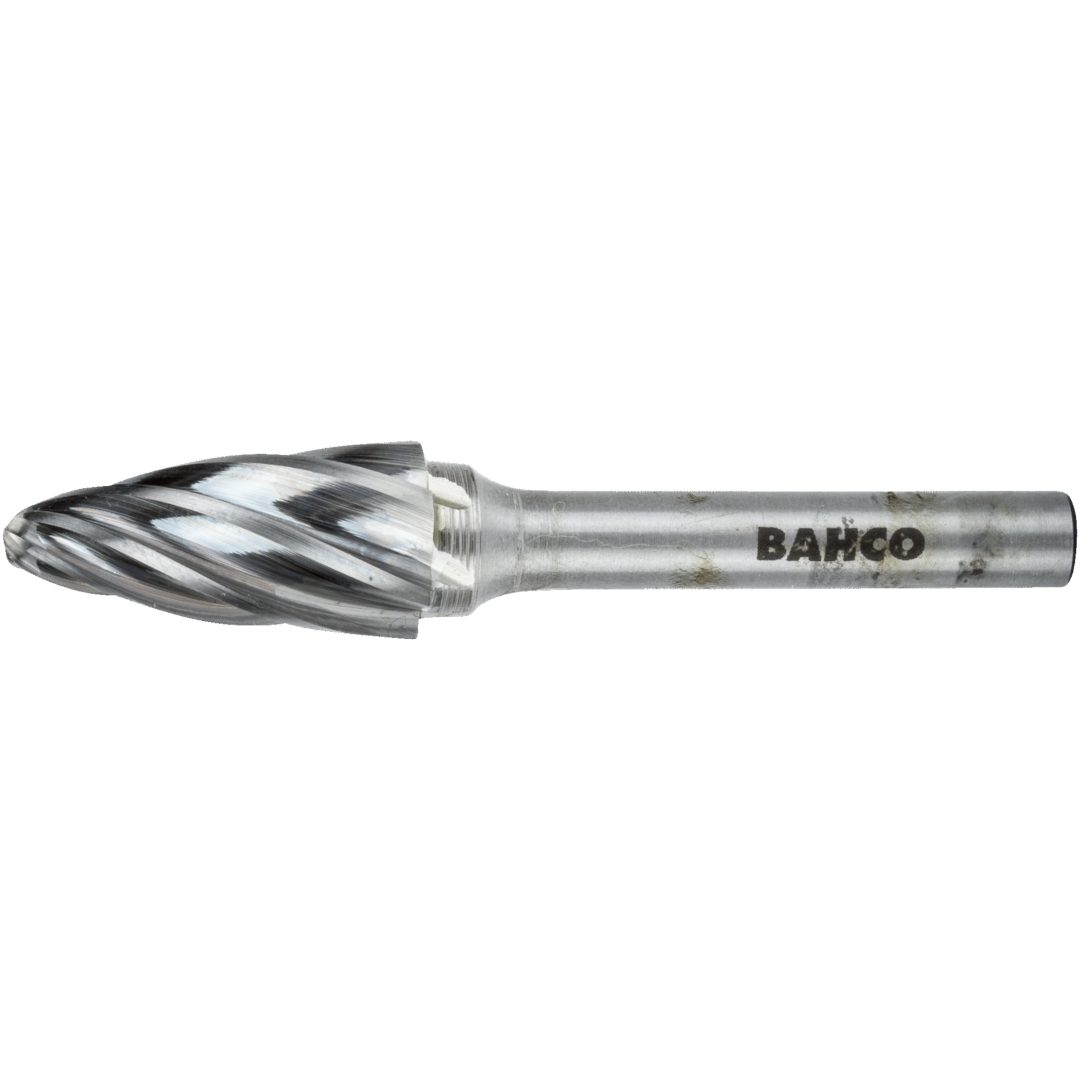 Roterande Fil 8 mm Aluminium Spetsad Rundad Topp BAHCO Längd: 70 mm / Antal tänder: 6 / Tandning: AL – bild 3