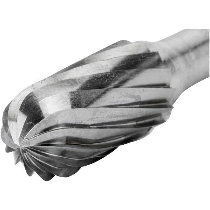 Roterande Fil 8 mm Metall Cylindrisk Rundad Topp BAHCO Längd: 65 mm / Antal tänder: 24 / Tandning: M – bild 2