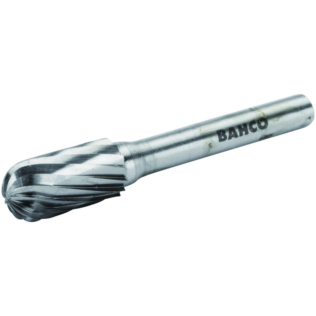 Roterande Fil 8 mm Metall Cylindrisk Rundad Topp BAHCO Längd: 65 mm / Antal tänder: 24 / Tandning: M