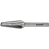 Roterande Fil 8 mm Metall Konisk Rundad Topp BAHCO Längd: 70 mm / Antal tänder: 28 / Tandning: M – miniatyr 3