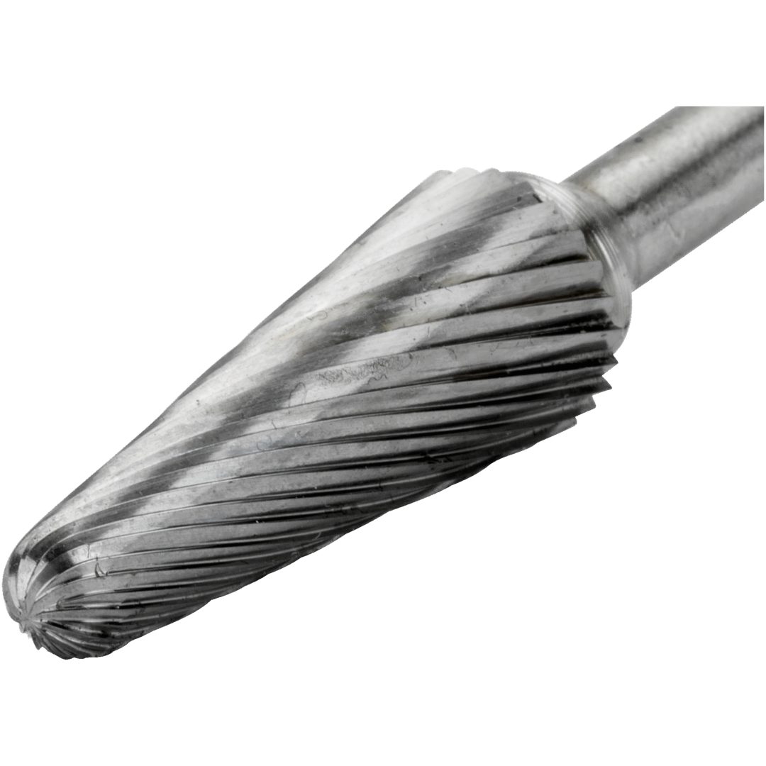 Roterande Fil 8 mm Metall Konisk Rundad Topp BAHCO Längd: 70 mm / Antal tänder: 28 / Tandning: M – bild 2