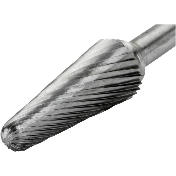 Roterande Fil 8 mm Metall Konisk Rundad Topp BAHCO Längd: 70 mm / Antal tänder: 28 / Tandning: M – bild 2