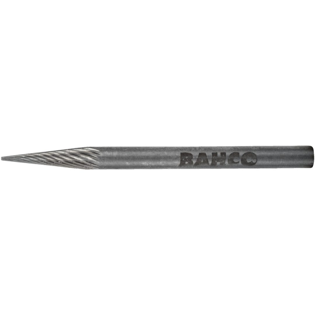 Roterande Fil 8 mm Metall Konisk Spetsad Topp BAHCO Längd: 65 mm / Antal tänder: 24 / Tandning: M* – bild 3