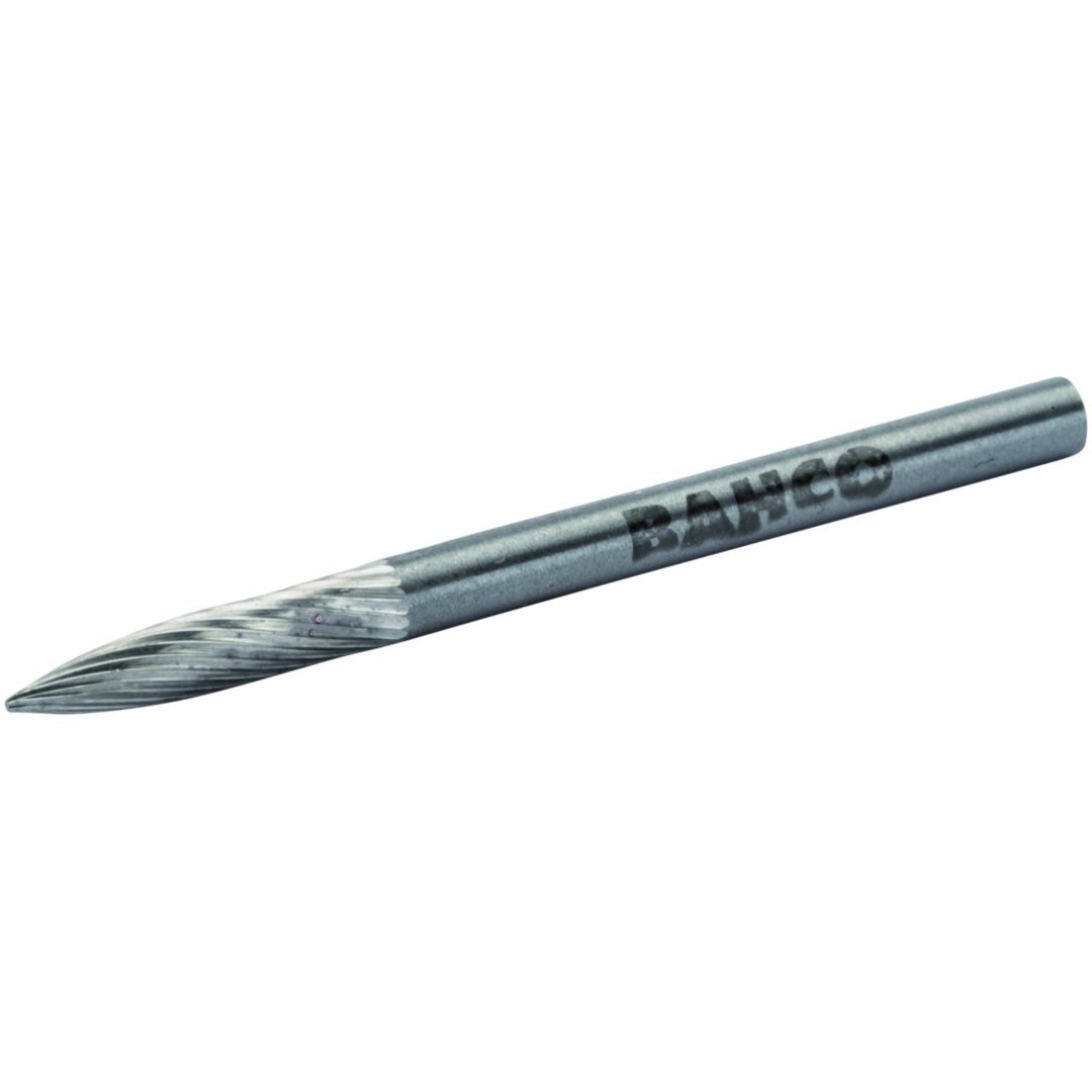 Roterande Fil 8 mm Metall Spetsad Form BAHCO Längd: 65 mm / Antal tänder: 24/12 / Tandning: M