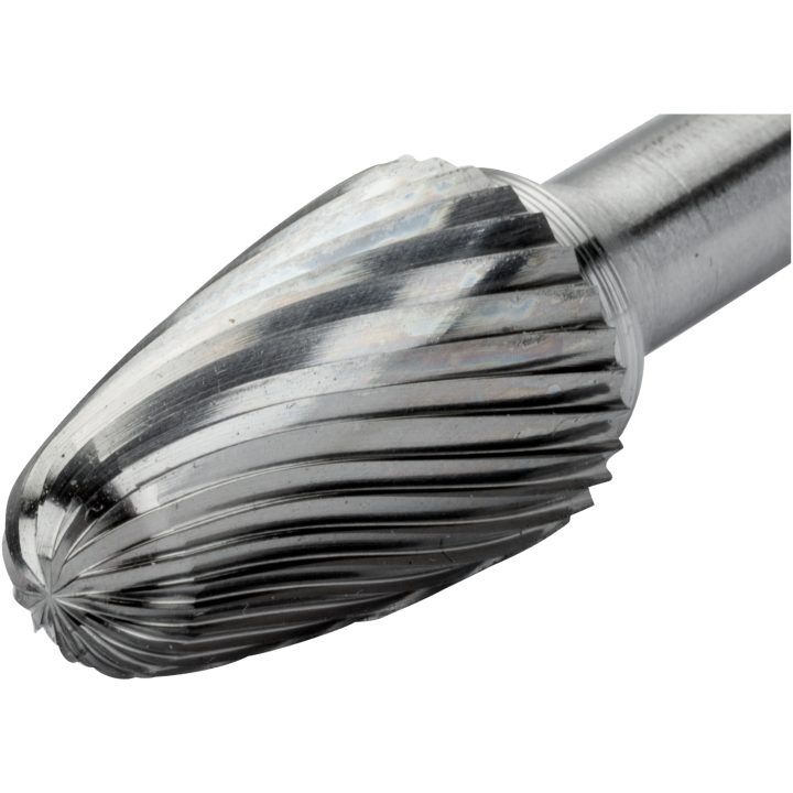 Roterande Fil 8 mm Metall Spetsad Rundad Topp BAHCO Längd: 65 mm / Antal tänder: 24 / Tandning: M – bild 2