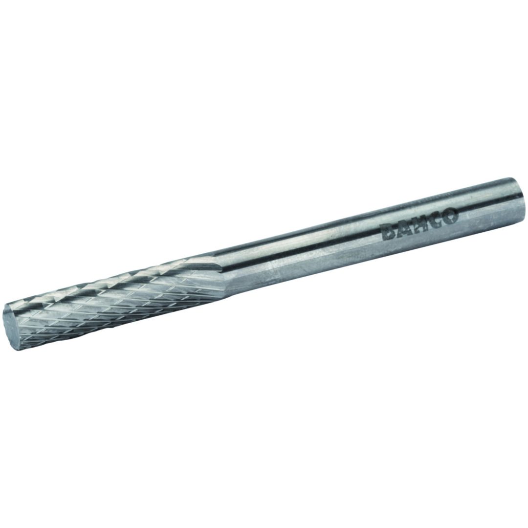 Roterande Specialfil T 8.3 mm Däckreparation Cylindrisk BAHCO Längd: 110 mm / Antal tänder: 20/10 / Tandning: x*