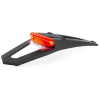RSP LED 3.0 Tail Light Black w/ Light & License Plate Light POLISPORT