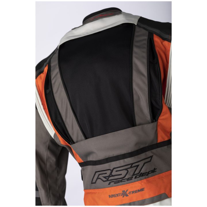 RST MC-Jacka Adventure X-treme CE Röd/Vit M – bild 4