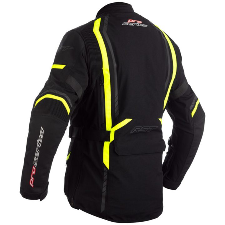 RST MC-Jacka Pathfinder CE Svart/Neongul L – bild 3