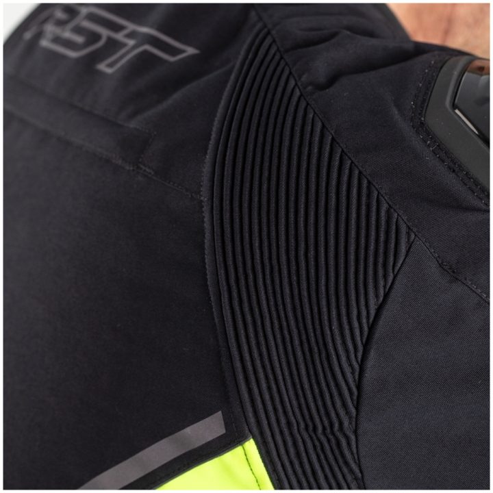 RST MC-Jacka Sabre Airbag Svart/Grå/Neongul M – bild 4