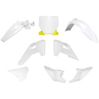Rtech, Plastkit, O.E.M VIT GUL, Husqvarna 25-26 TC 85