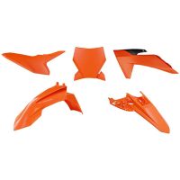 Rtech, Plastkit, ORANGE, KTM 24-26 50 SX