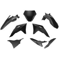 Rtech, Plastkit, SVART, GasGas 25-26 MC 85