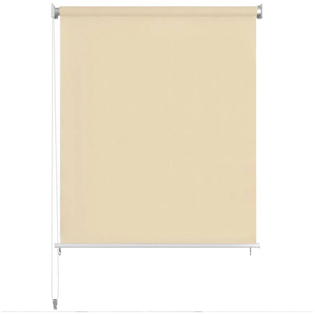 Rullgardin utomhus gräddvit vidaXL 120 x 140 cm – bild 2