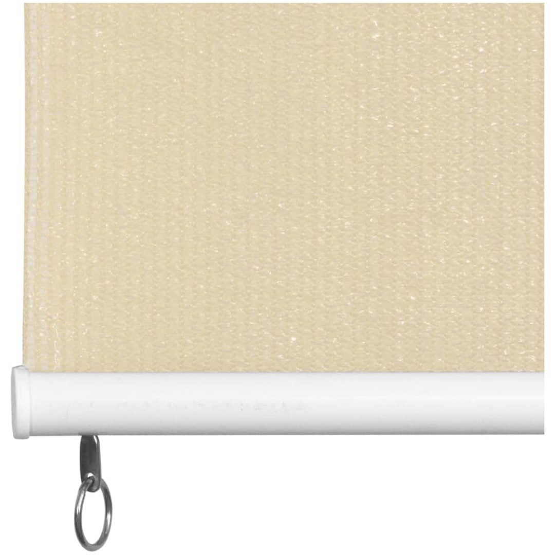 Rullgardin utomhus gräddvit vidaXL 120 x 140 cm – bild 4