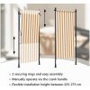 Rullgardin utomhus orange och vit tyg&stål vidaXL 100 x 270 cm – miniatyr 11