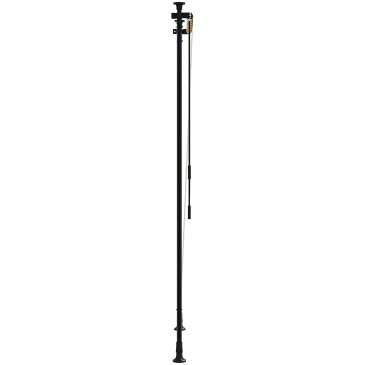 Rullgardin utomhus orange och vit tyg&stål vidaXL 100 x 270 cm – bild 4