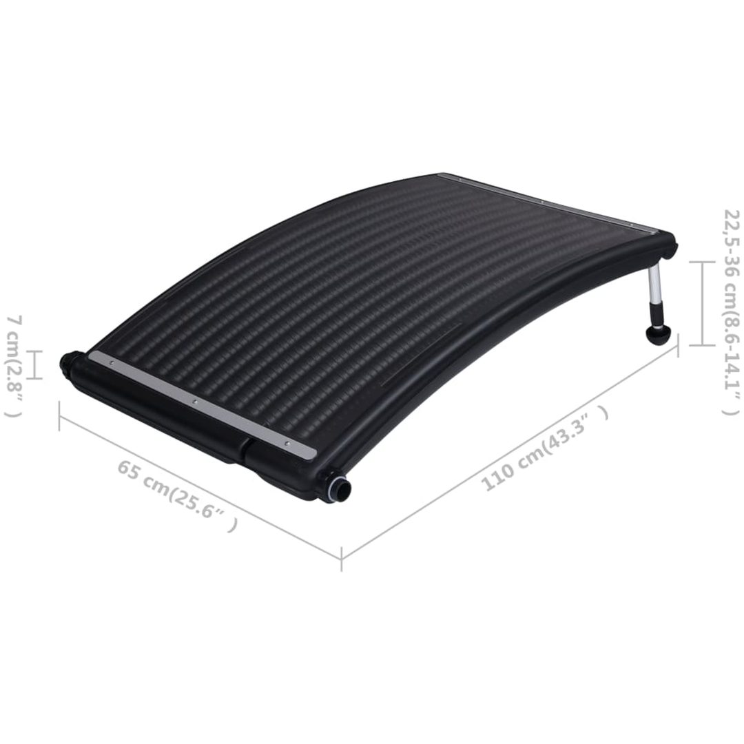 Rundad solpanel för pool 2 st vidaXL 110 x 65 cm – bild 12
