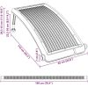 Rundad solpanel för pool vidaXL 110 x 65 cm – miniatyr 12