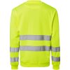 Rundhals Sweat Fluorescerande Gul Top Swede XS – miniatyr 3