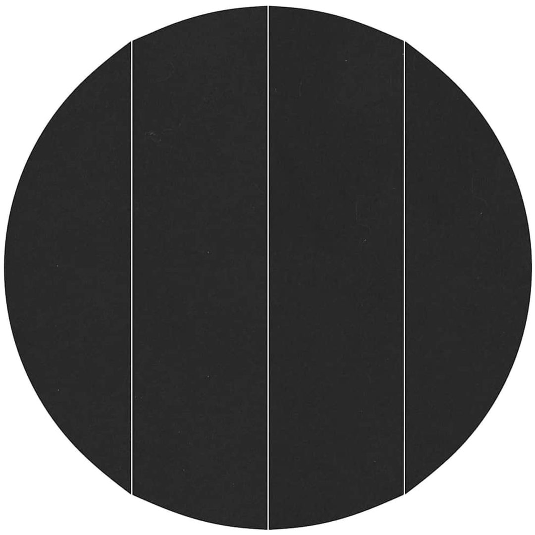 Runt Poolöverdrag Svart Plast Poolöverdrag Rund vidaXL ⌀500 cm – bild 2