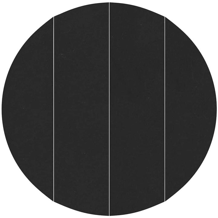 Runt Poolöverdrag Svart Plast Poolöverdrag Rund vidaXL ⌀500 cm – bild 2