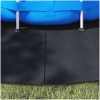 Runt Poolöverdrag Svart Plast Poolöverdrag Rund vidaXL ⌀500 cm – miniatyr 4