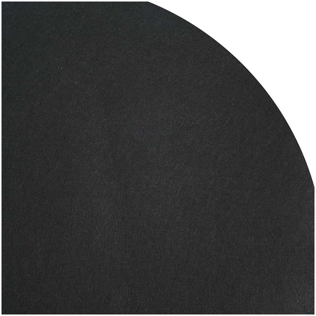 Runt Poolöverdrag Svart Polyeten 458 cm vidaXL ⌀458 cm (2 mm) – bild 6