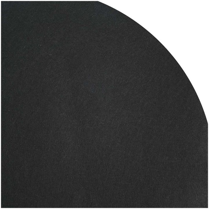 Runt Poolöverdrag Svart PVC Poolöverdrag Rund Modern vidaXL ⌀244 cm – bild 6