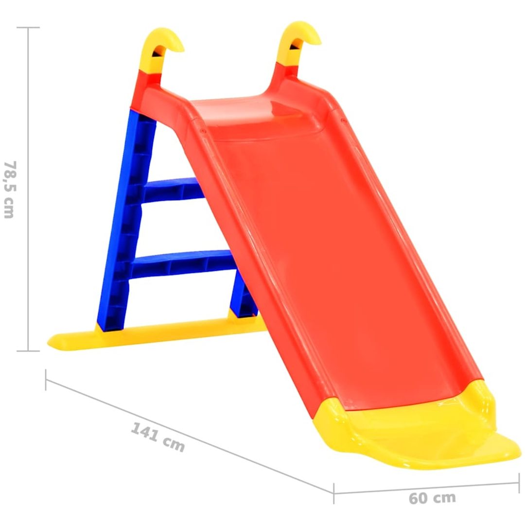 Rutschkana för barn 141 cm PP vidaXL – bild 6