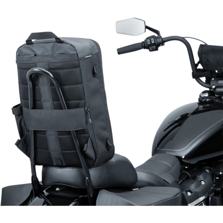 Ryggsäck Momentum Runaway Svart Textil KURYAKYN Ryggsäck – bild 15