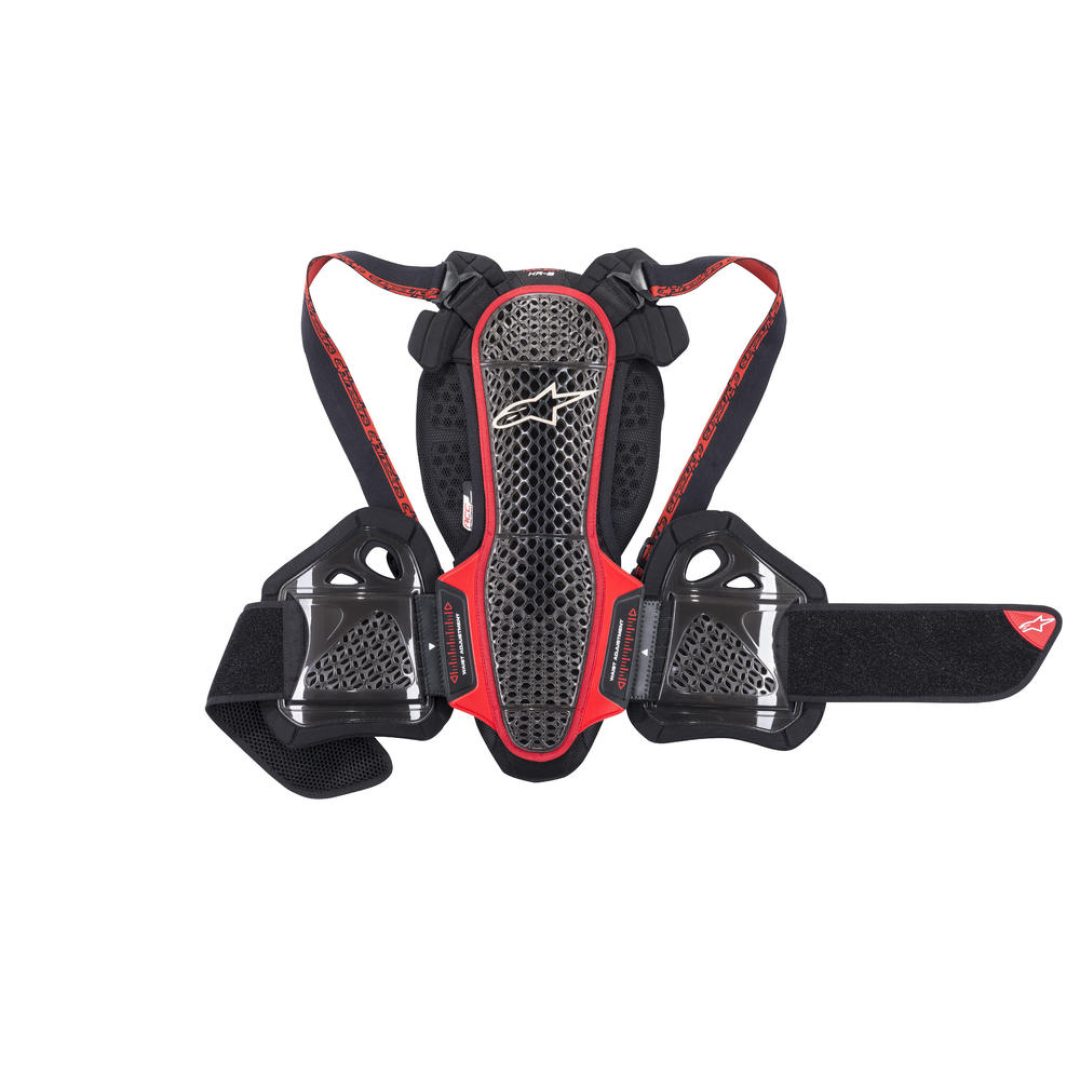 Ryggskydd Nucleon Kr-3 Svart/Röd ALPINESTARS Medium