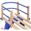 Ryggstöd för kälke blå plywood vidaXL – miniatyr 1
