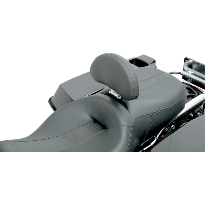 Ryggstöd Läder Ez Glide Ii Svart/chrome DRAG SPECIALTIES Small – bild 2