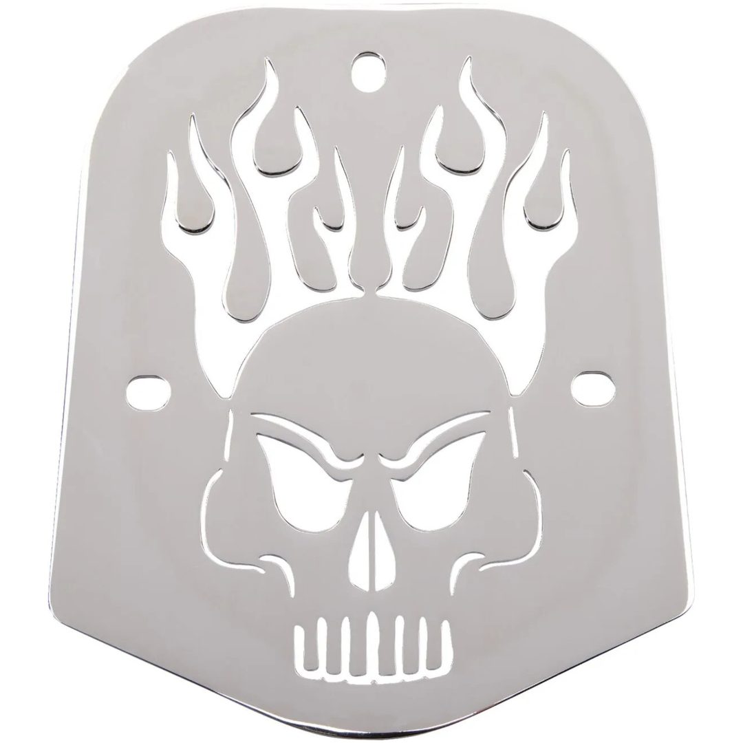 Ryggstödsinlägg Hög Stål COBRA SKULL