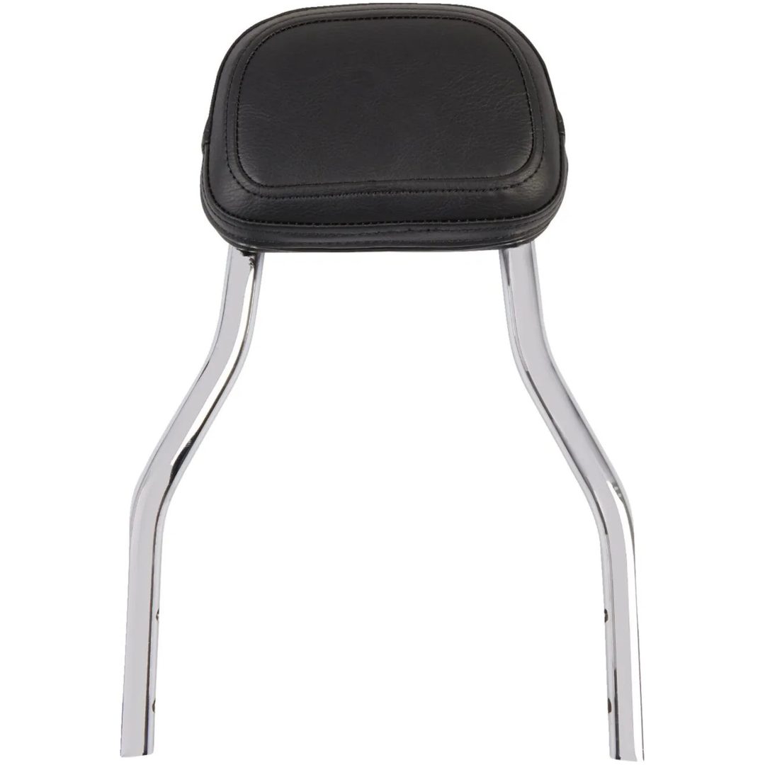 Ryggstödskit Standard Avtagbar/Rund Stål COBRA Krom/XL