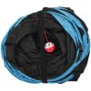 S-formad kattunnel svart och blå 122 cm polyester vidaXL – miniatyr 4