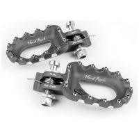 S3 Hard Rock Footrests Aluminium Titane
