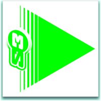 S3 Signalling Arrows Green 50 Pieces 12x12cm