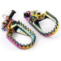 S3 Titanium Rainbow Foot Pegs