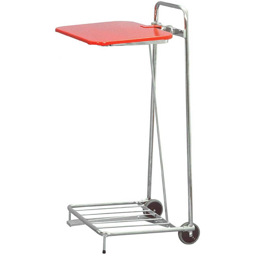 Säckhållare Krom Med Fotpedallock NONAME SÄCKSTÄLL M LOCK O PEDAL 125L