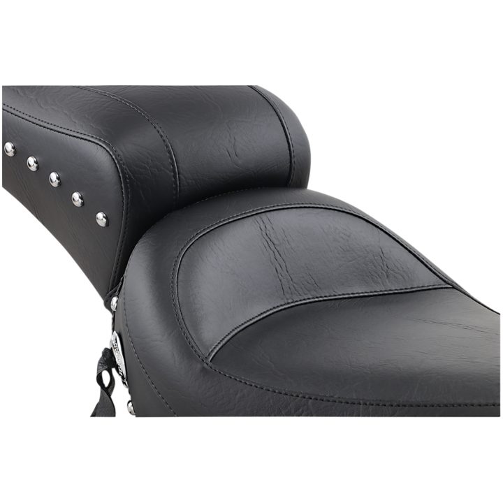 Sadel 2-Up Studded Svart MUSTANG – bild 4