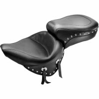 Sadel 2-Up Studded Svart MUSTANG